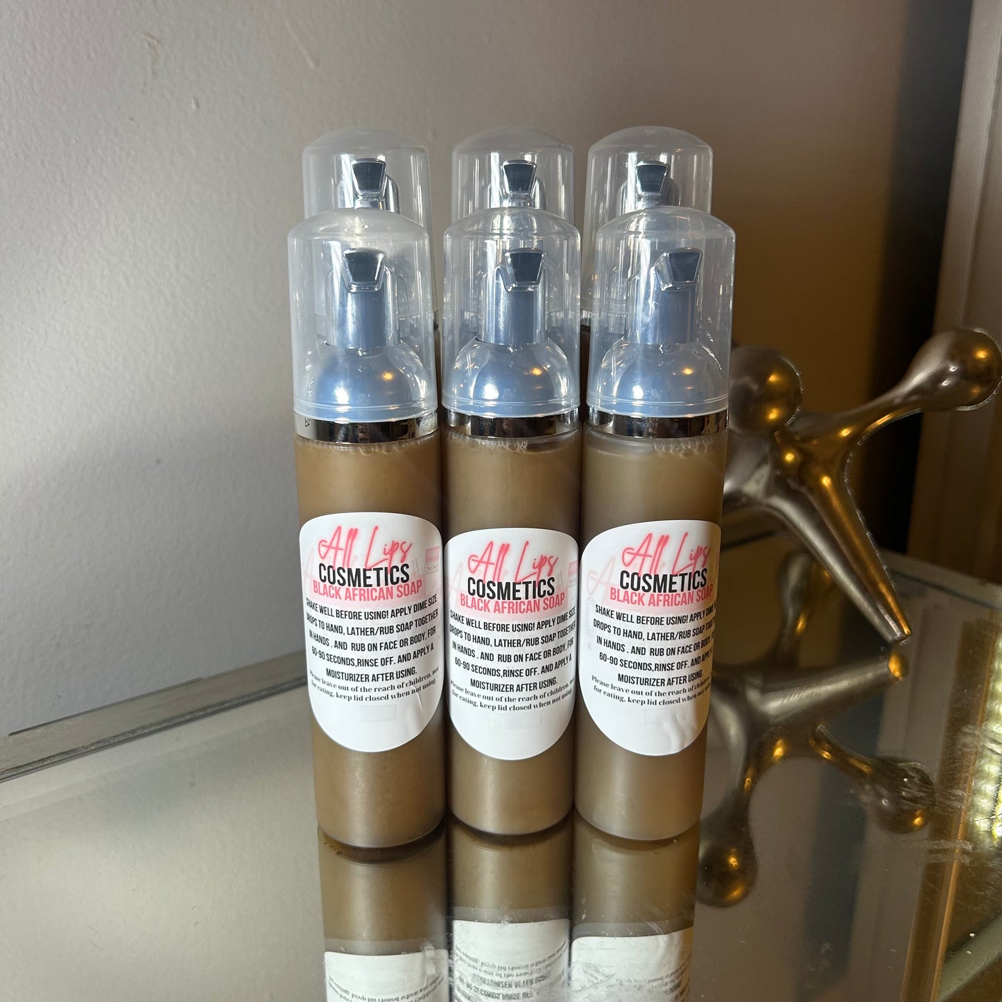 Black African Liquid soap
