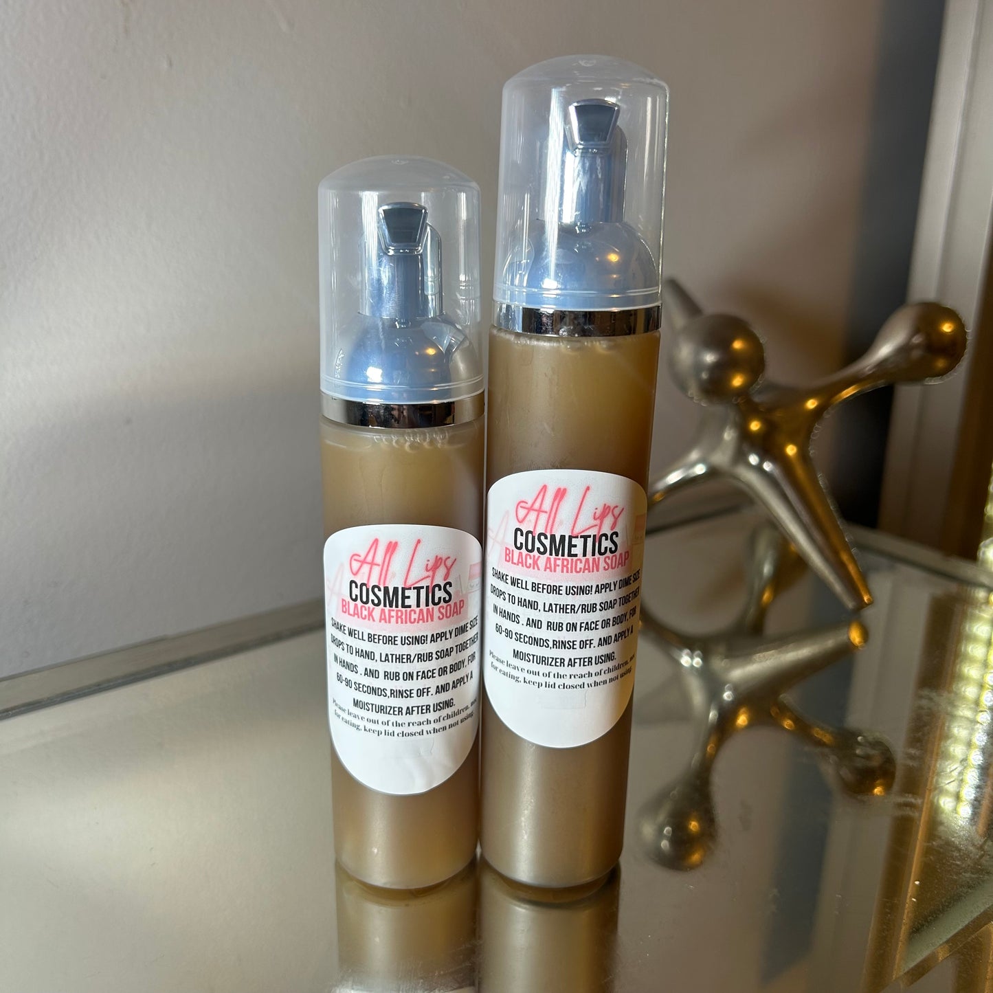 Black African Liquid soap