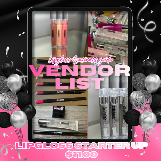 Lipgloss Vendors list